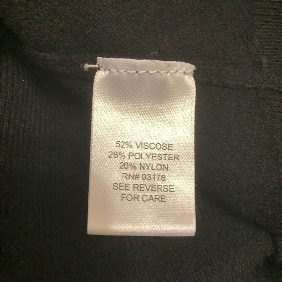 WORKSHOP REPUBLIC BLACK & GRAY LONG SLEEVE STARS & STRIPE SWEATER/ Size S - Picture 9 of 9